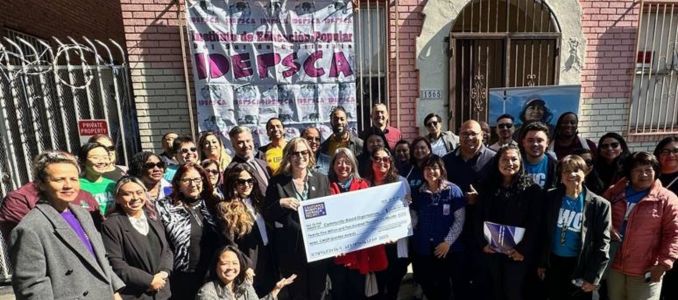 People Gather to Celebrate California Funds for Workers