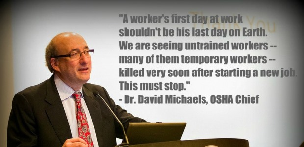 Dr. David Michaels outlined several regulatory initiatives still coming from OSHA during his final months as the the assistant secretary, during his June 28 plenary session speech at ASSE