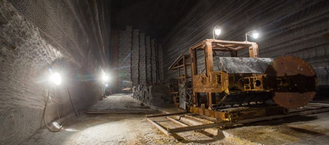 Salt Mine with Equipment