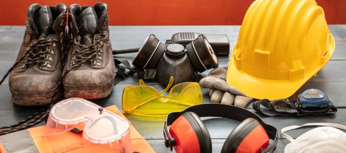 Range of PPE for Safety