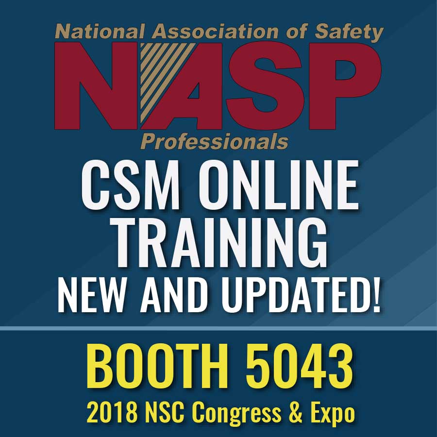 Certified Safety Manager Online Course