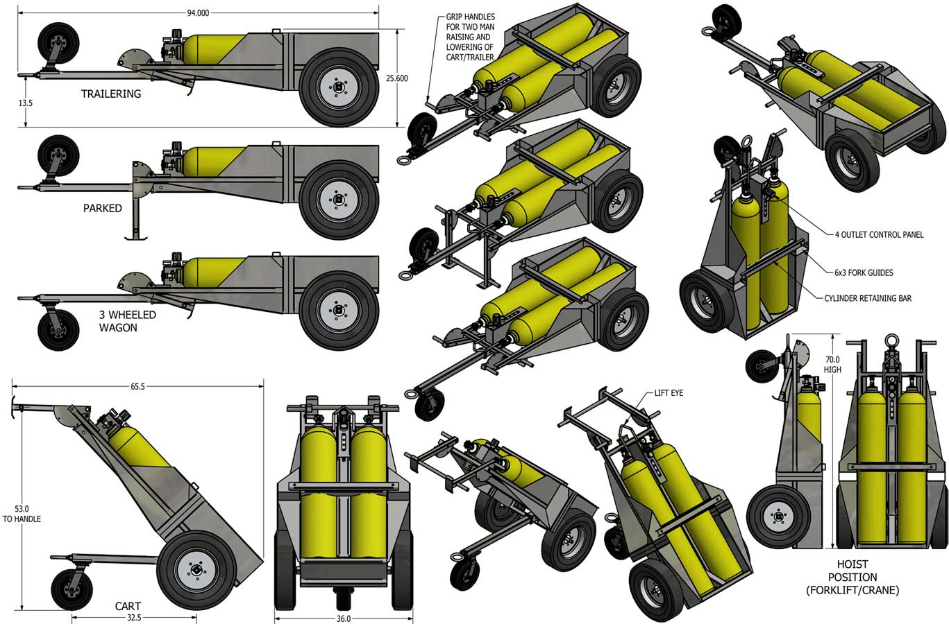 Breathing Air Transporter