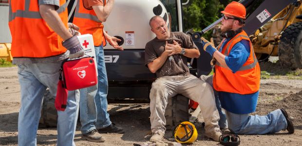 Enacting regular training into workplace safety programs ensures that employees review and retain the knowledge and skills they need to act if, and when, the time comes. (American Red Cross photo)
