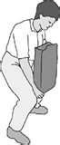 worker lifting a heavy box