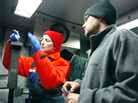 people working in a cold environment