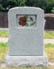 a tombstone