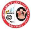 This graphic was featured on an MSHA poster warning miners about black lung.