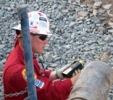 The magazine includes articles about fall protection and hydrogen sulfide hazards.