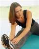 Stretches and short walks are the best way to prevent muscle and back injuries.