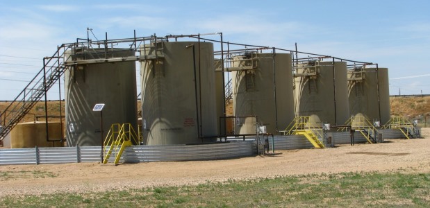 Some workers are being exposed to high levels of benzene, a carcinogen, while gauging flowback tanks, the NIOSH team found.