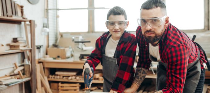 Teen Worker Gets Adult Training
