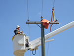 temporary conductor support