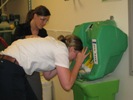 Proper installation of stations may be the most critical element of an eyewash program. (Photo: Cintas First Aid & Safety)