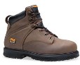 Protective footwear is tested with a number of criteria, including impact and compression, puncture, heat, cuts, electrically conductive, static, and traction.