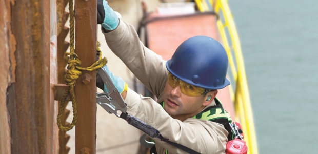 You make decisions about the need for eye and face PPE and the types of PPE to purchase based on a hazard assessment. (Honeywell Safety Products photo)