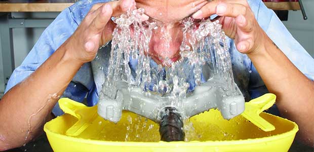 How Lean Design Improves Efficient Use of Emergency Showers and Eyewashes  
