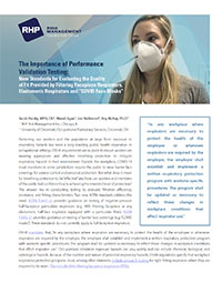 The Importance of Performance Validation Testing